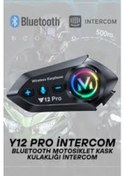 Resim Y 12 Pro İntercom Bluetooth 