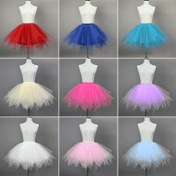 Resim Şık Kadın Bale Tül Tutu Etek - Mezuniyet & Partiler için Moda Prenses Alt Etek, Polyester 