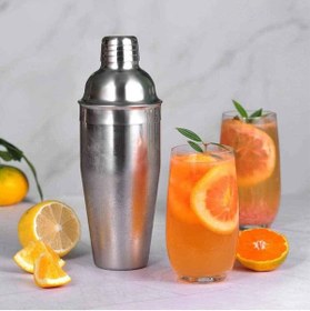 Resim AyrStore Çelik Kokteyl Shaker - Meyve Suyu Shaker - Kokteyl Karıştırıcı, 750 ml 