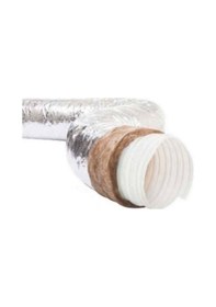 Resim Afs Nonwoven Ses İzoleli Hava Kanalı 315 Mm 2.5 Metre 