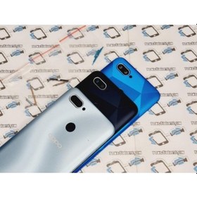 Resim Oppo Uyumlu A12 Kasa Arka Pil Batarya Kapağı (Yan Tuşlar) (254197626) 