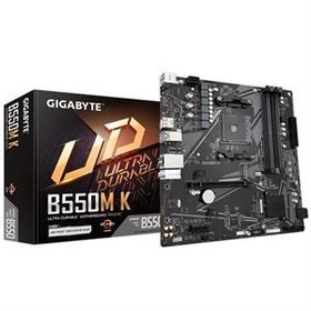 Resim Gigabyte B550M K D4 AM4 Hdmi Dp 