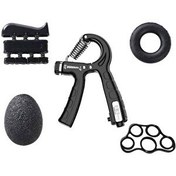 Resim Valkyrie 5-60 KG 5'li El Parmak Bilek Güçlendirici Egzersiz Aleti Seti 