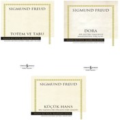 Resim Türkiye İş Bankası Kültür Yayınları Dora - Küçük Hans - Totem Ve Tabu / 3 Kitap Set - Sigmund Freud 