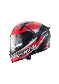 Resim Caberg Avalon X Kıra Kapalı Motosiklet Kaskı Gri - Kırmızı - Siyah 