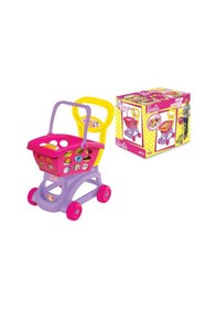 Resim Dede Barbie Sepetli Market Arabası 