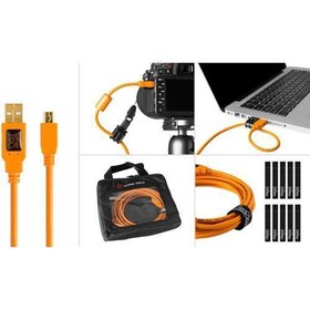 Resim USB 2.0 Type-A to Mini-B 5 Pin Starter Tethering Kit (BTK51) 