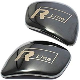 Resim Otovo R-Line Logolu Spor Vites Topuzu - Siyah Renk 