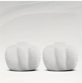 Resim Honeybeeshop İnci Beyazı Lüks Araba Koltuk Yastığı Delikli Tasarım Ayarlanabilir Başlık Konfor Destek 