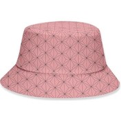 Resim Anime İblis Avcısı Kap Cosplay Sahne Kamado Tanjirou Nezuko Baskı Kova Şapka Sunhat Kadın Balıkçı Şapkaları Aksesuarları Kostüm L Diğer 