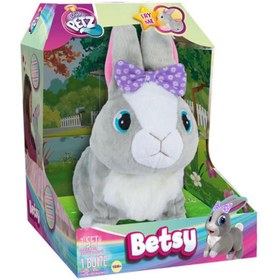Resim Nessiworld 9586 Sesli ve Hareketli Peluş Tavşan Betsy -Sunman 