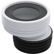 Resim İZ YAPI Eksantrik Kada 20 mm | Alttan Çıkışlı Klozet Pis Su Bağlantı Adaptörü | Sızdırmaz Contalı 