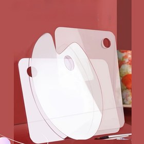 Resim 1 adet - Parmak Deliği ile Şeffaf Yağlı Boya Tahtası, Temizlemesi Kolay, Yapışmaz Sanat Tahtası, Yağlı Boya, Su Temizleme, El Yapımı DIY Sanat Yağlı Boya Tahtası için Uygun 
