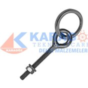 Resim KROM VİDALI HALKALI MAPA 10 X 130 mm 