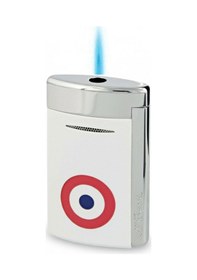 Resim S.t. Dupont Minijet Puro Çakmak Rosette Beyaz 10802 
