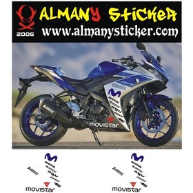 Resim Yamaha R25 Sticker Set.R25 Sticker 