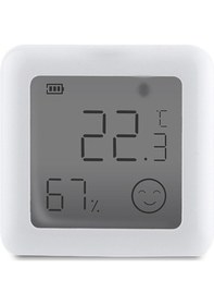 Resim Kosona Akıllı Bluetooth Termometre Ve Nem Ölçer - Lcd Ekranlı Uzaktan Kontrol 