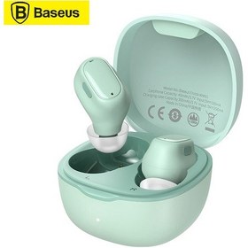 Resim Geeksen Baseus Wm01 Yeşil Tws Bluetooth Kulaklık: Bt5.0, Gürültü Azaltma, Dijital Pil Göstergesi, Otomatik Eşleşme 