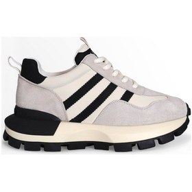 Resim Lufian 122230053 Tatum Kadın Hakiki Deri Klasik Sneaker Beyaz Beyaz 