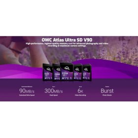 Resim Owc 128GB Atlas Ultra Sdxc Uhs-Iı V90 Hafıza Kartı 