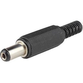 Resim Erkek Kablo Tipi Power Soketi - Dc Barrel Jack Male 5.5x2.1mm 