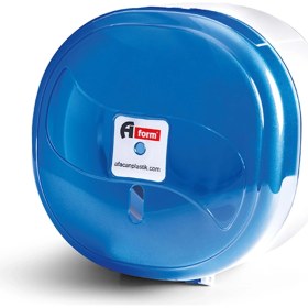 Resim A Form Büyük Içten Çekme Wc Kağıdı Aparatı Şeffaf (Mavi) 