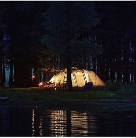 Resim Naturehike Glamping Upf50+aris Beta 4-6 Kişilik Tünel Çadır Bej 
