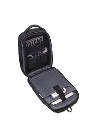 Resim Classone Ga-0010 Gauntlet V1 Sert Kabuk Serisi 15.6 İnch Uyumlu Wtx Pro Su Geçirmez Kumaş Laptop Çantası -siyah Siyah 