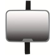 Resim Lumaworld Gri Dönebilen Kırılmaz Çocuk Koltuğu Aynası Konveks Lens Ve Ergonomik Sap 