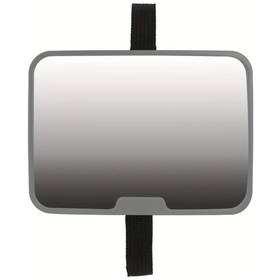 Resim Topshop1 Gri Dönebilen Kırılmaz Çocuk Oto Aynası Konveks Lens Ve Ergonomik Sap 