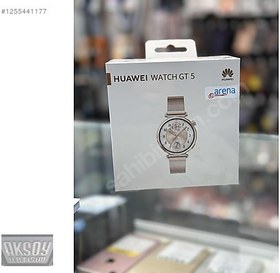 Resim KARŞIYAKA AKSOY İLETİŞİM HUAWEİ WATCH GT5 41MM GOLD 