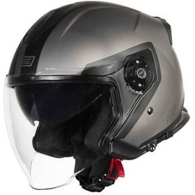 Resim Origine Palio 2.0 Techy Titanium Açık Kask Siyah - Titanyum 