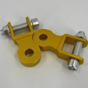 Resim Hightower 2 Adet Altın Renk Motosiklet Amortisör Yükseltici - Ayarlanabilir Yükseklik, Sağlam Yapı, Rahat Sürüş 