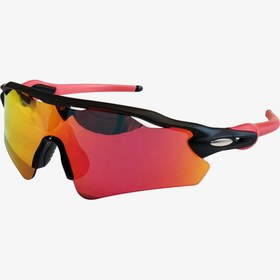 Resim Anti Rüzgar Bisikletçi Gözlüğü - Siyah Çerçeve-Gold 
