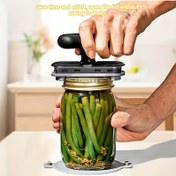 Resim 1 adet EasyOpen Çok Fonksiyonlu Mutfak Aracı - ABS Malzeme Manuel Kavanoz ve Kutu Açacağı, Ergonomik Sap, Kolay Kap Kaldırma, Kavanozlar, Kutular ve Daha Fazlası İçin Dayanıklı El Tasarımı, Mutfak İçin Kavanoz Açacağı, Şık Tarz, Fonksiyonel Tasarım 