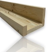 Resim 100 Cm Çerçeveli Duvar Rafı Oturma Odası,misafir Odası,çocuk Odası Duvar Rafı 