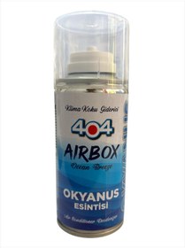 Resim Bozdağ Otomotiv 404 AİRBOX Okyanus Esintisi Araba Klima Temizleyici Koku Giderici Hava Tazeleyici Koku Bombası 
