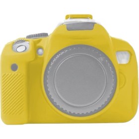 Resim Zshskj Eos 600D Için Yumuşak Silikon Koruyucu Kılıf - Sarı (Yurt Dışından) 
