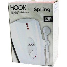 Resim Nemere Su Isıtıcı Elektrikli Şofben 3 Kademeli - Yanmaz Iç Kablo Takım 7000W 50-60HZ HK-410 (4887) 