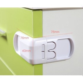 Resim 2' Li Çocuk Köşe Koruma Kilidi Çok Renkli 