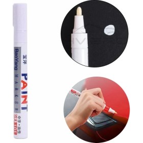 Resim Paint Lastik Yazma Kalemi Beyaz 