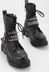 Resim Bambi Siyah Kadin Bot & Bootie K02578000709 