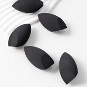 Resim 2 adet Güzellik Makyaj Süngeri Toz Pufu, Emici ve Büyüten, Latekssiz, Islak ve Kuru Kullanım İçin Uygun, Sıvı, Krem ve Fondöten Harmanlama Aracı için İdeal 