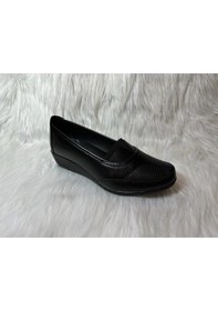 Resim Ayzen Dolgu Topuk Kadın Ayakkabı Ckr00750 Siyah 