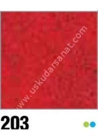 Resim Pebeo Setacolor Glitter- Hazır Sim Kumaş Boyası 45ml 203 Ruby 