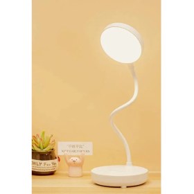 Resim Gampus Bükülebilir Esnek Kitap Okuma Masa Lambası Loş Gece Lambası Dekoratif Masa Lambası 