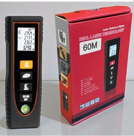 Resim Texta Mtr60 Klipsli Lazerli Mesafe Ölçer 60 Metre 