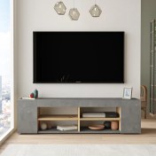 Resim Robin Home Diego Tv Ünitesi Tv Sehpası 150CM Keçe-Beton DG13-KR 