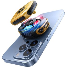 Resim Microcase CX12 Magsafe Özellikli Manyetik Powerbankli RGB Aydınlatmalı Telefon Soğutucu - AL5302 