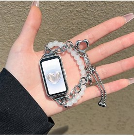 Resim Bileklik 10/9/8/nfc Şeffaf Akik Taşlı Bileklik Um37564-6 Yurt Dışından 